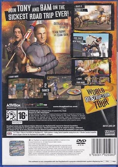 Tony Hawks Underground 2 - PS2 (B Grade) (Genbrug)